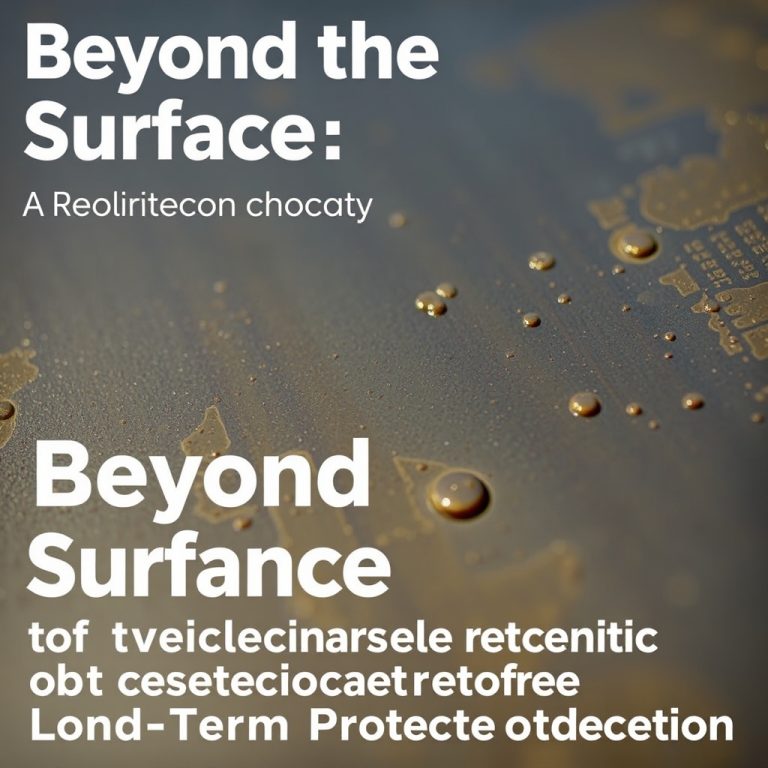 Beyond the Surface: The Hidden Science of Vehicle Corrosion Prevention and Long-Term Protection