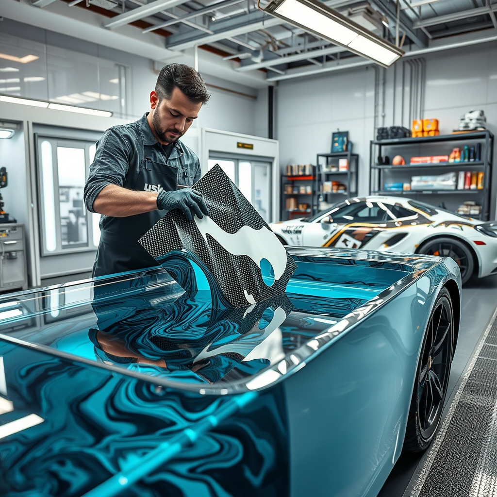 Hydrographics Water Transfer Printing: The Next Frontier in Custom Car Aesthetics and Protection