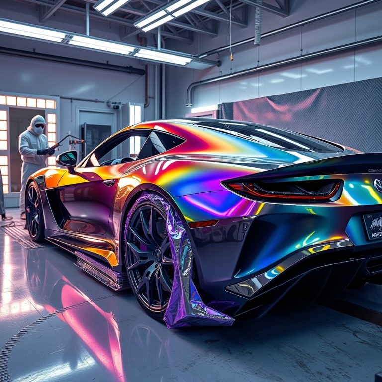 The Art of Custom Car Painting: Blending Creativity with Cutting-Edge Automotive Refinishing Techniques