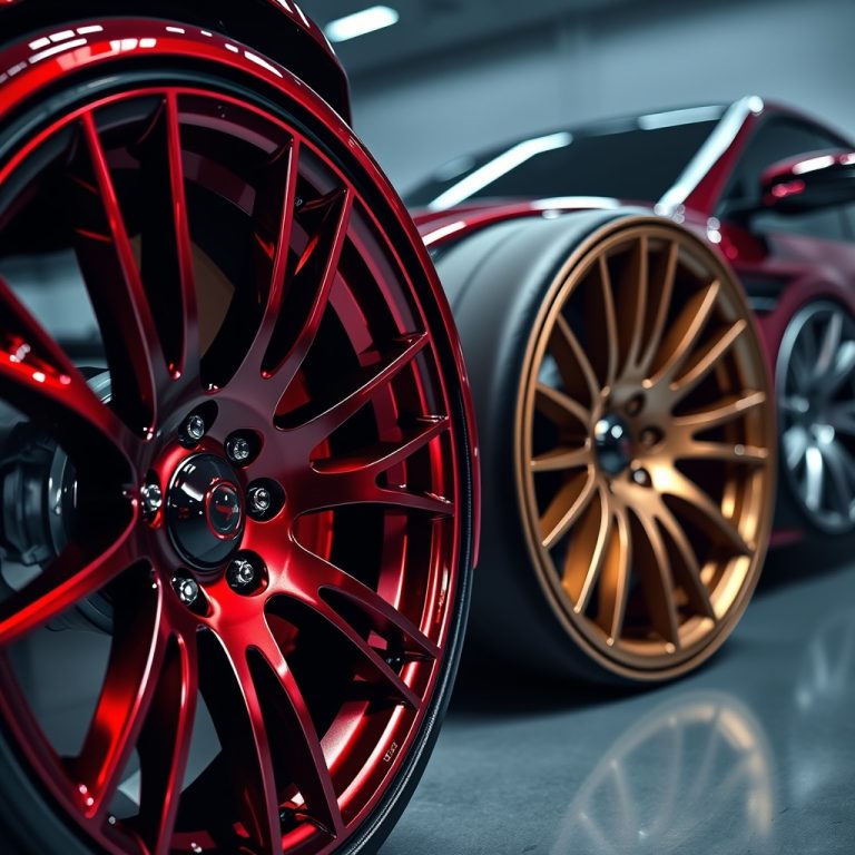 The Hidden Science Behind Wheel Finishes: How Color and Texture Create Automotive Magic