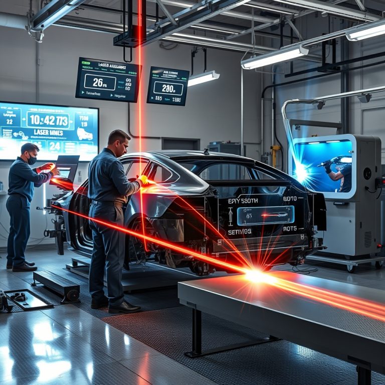 The Precision Revolution: How Laser Frame Alignment and Fiber Laser Welding Are Redefining Collision Repair