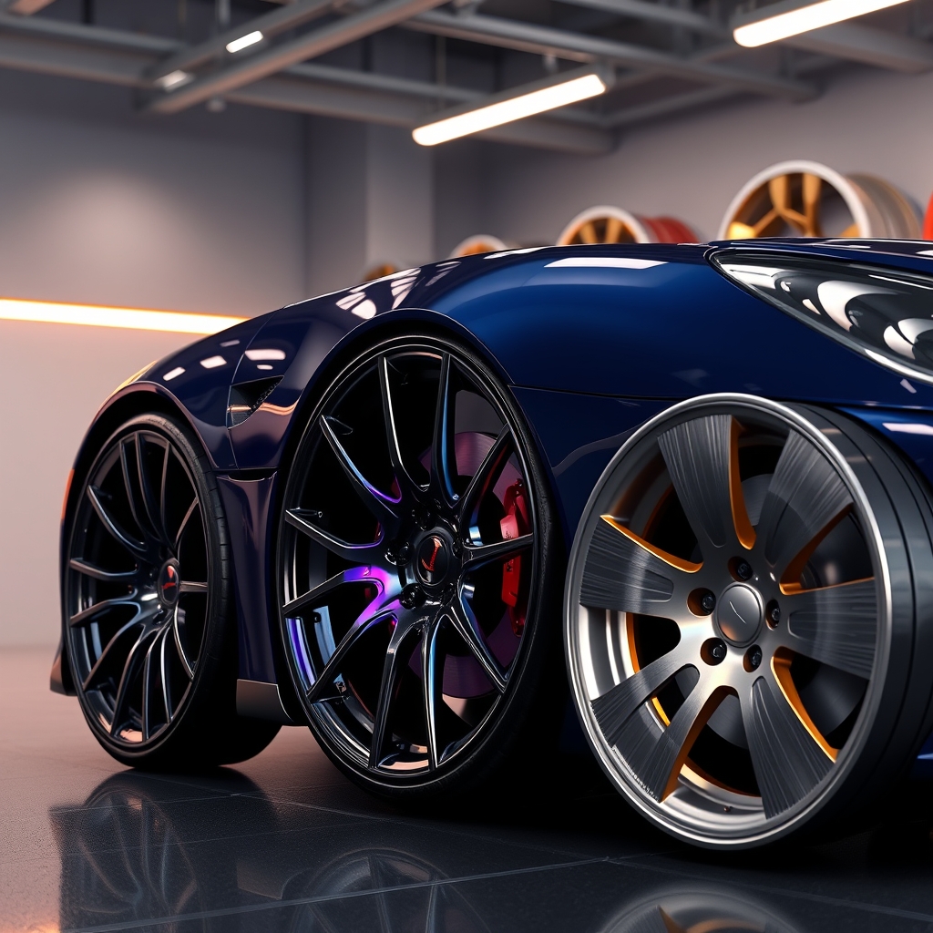 The Psychology of Wheel Finishes: How Color and Texture Influence Perception and Performance