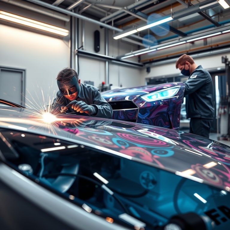 The Silent Evolution: How Fiber Laser Welding and Hydrographics Are Redefining Auto Body Customization