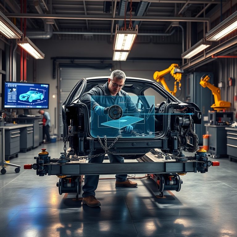 The Unseen Craft of Frame Straightening: Restoring Structural Integrity with Modern Precision Techniques