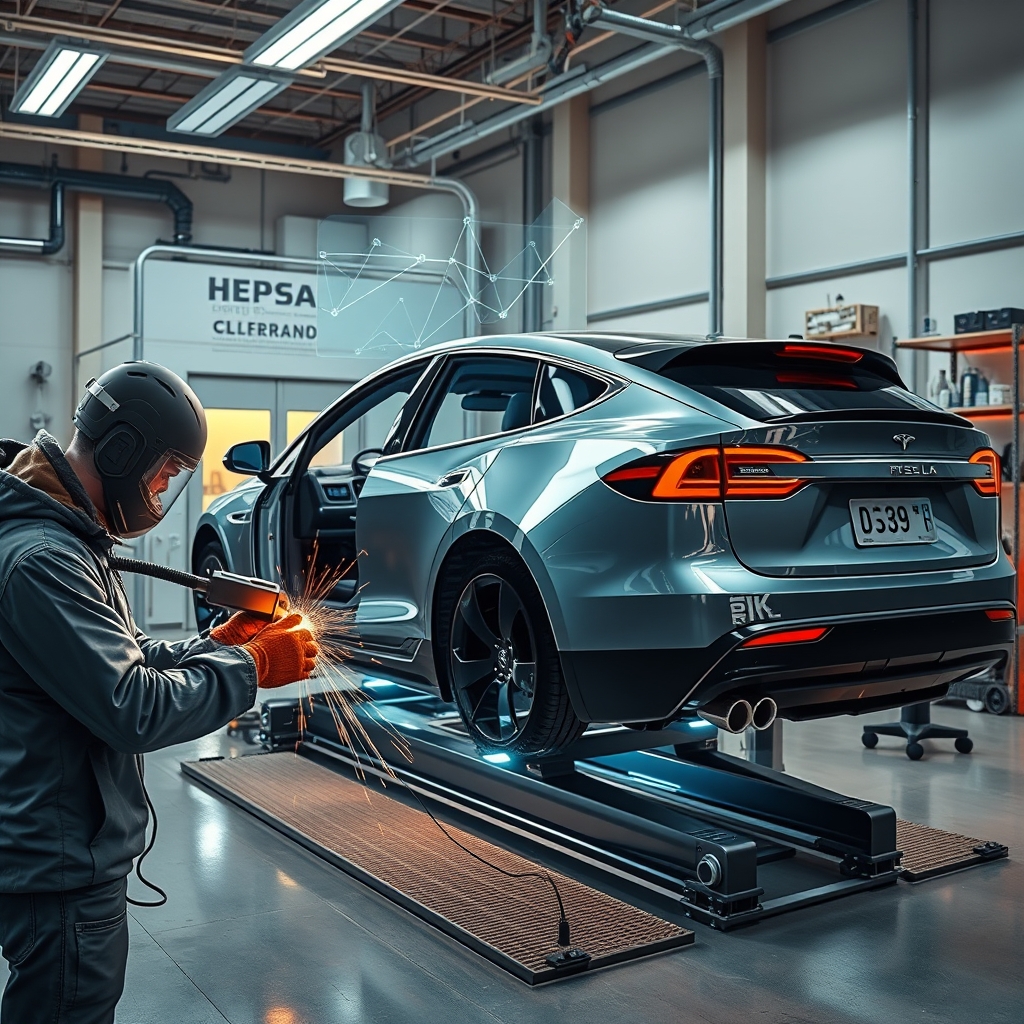 The Unsung Innovation of Electric Vehicle Body Repair: Navigating Challenges and Pioneering Solutions in Modern Auto Shops